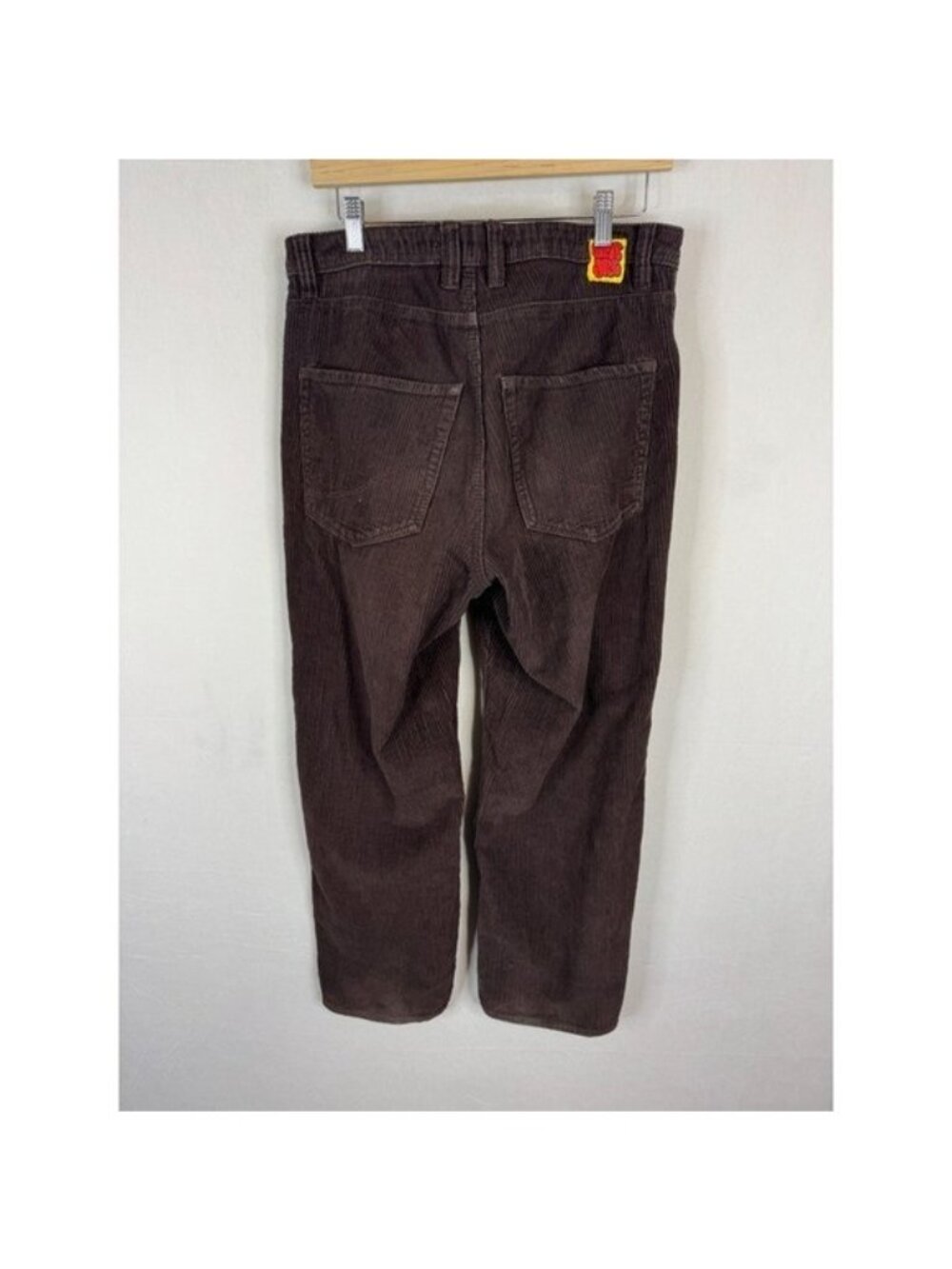 Empyre Relaxed Fit Corduroy Pants Mens 30X28 Brown Skate Trousers 100% Cotton - Picture 3 of 7